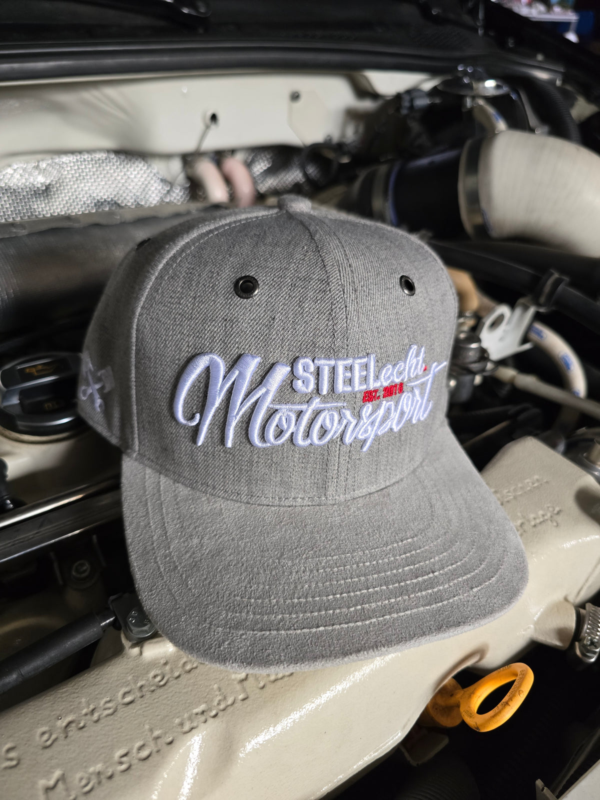 Snapback-Cap "MOTORSPORT", 604 - STEELecht.