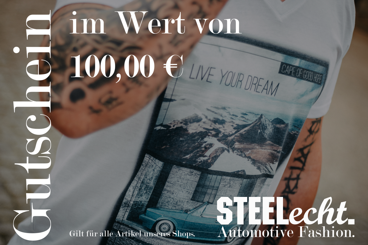100€ Geschenkgutschein - STEELecht.