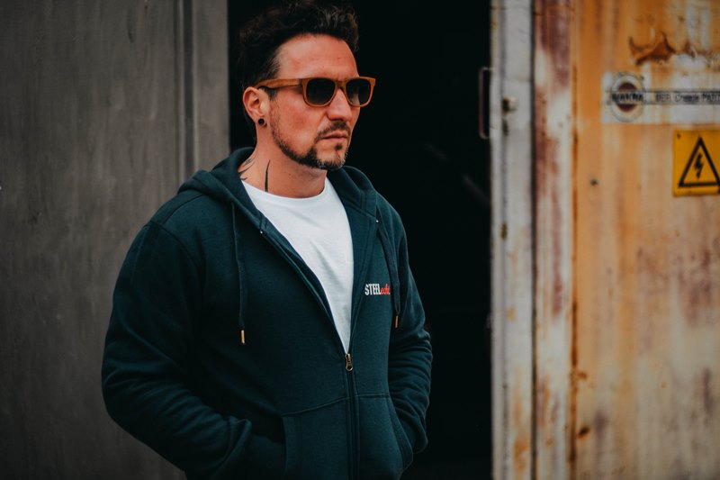 Sweat-Jacket "Low Life", 312 - STEELecht.