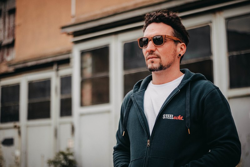 Sweat-Jacket "Low Life", 312 - STEELecht.